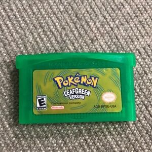 Pokémon leaf green gba